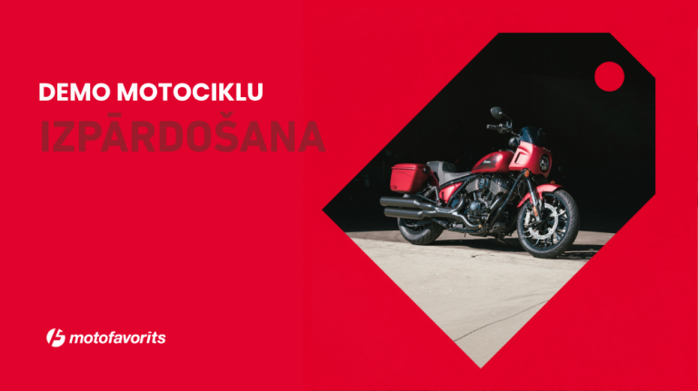 INDIAN MOTORCYCLE DEMO MOTOCIKLU IZPĀRDOŠANA!